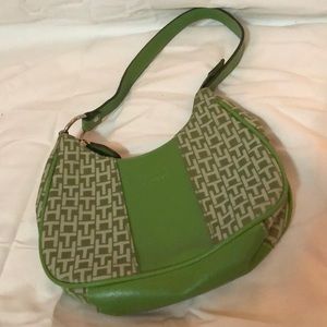 Green Tommy Hilfiger Purse